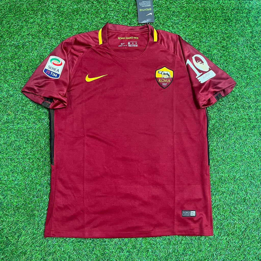 Kostas Manolas 2016-2017 Retro Football Jersey – Front View