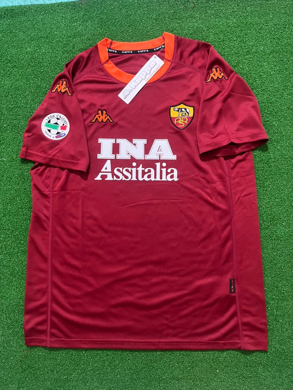 Francesco Totti 1999/00 Retro Jersey – Front View
