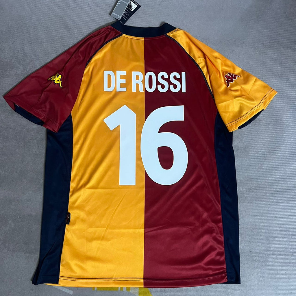 Daniele De Rossi 2000-2001 Retro Jersey – Back View