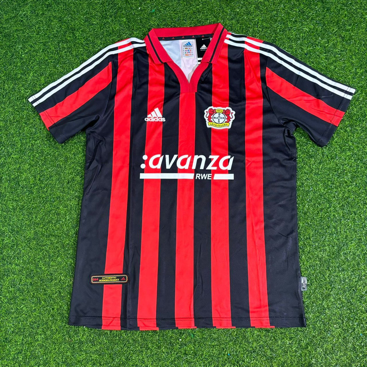 Michael Ballack Bayer 04 2000-2001 Heimtrikot | Retro Kit | – Front View