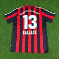 Michael Ballack Bayer 04 2000-2001 Heimtrikot | Retro Kit | – Back View