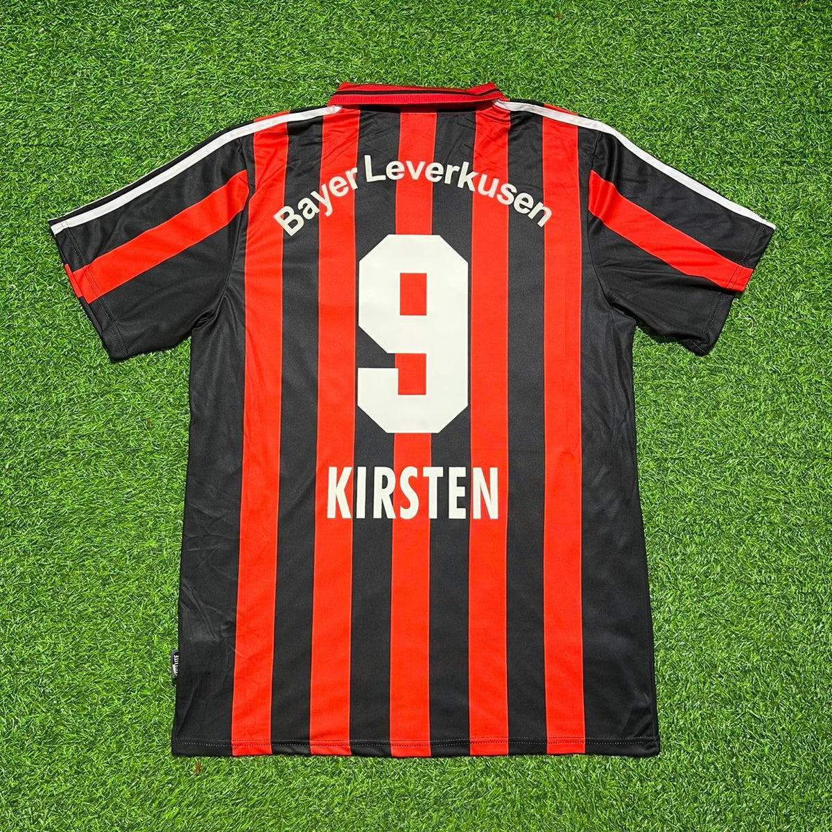 Ulf Kirtsten Bayer 04 2000-2001 Heimtrikot | Retro Kit | – Back View