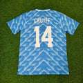 Johan Cruyff Retro Home Retro Football Kit – Back View