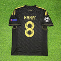 Kaka Leite 2011-12 Champions League Black Short Sleeve Jersey – Back View