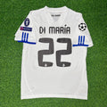 Angel Di Maria 22- Long Sleeve 2010/2011 Retro Jersey – Back View