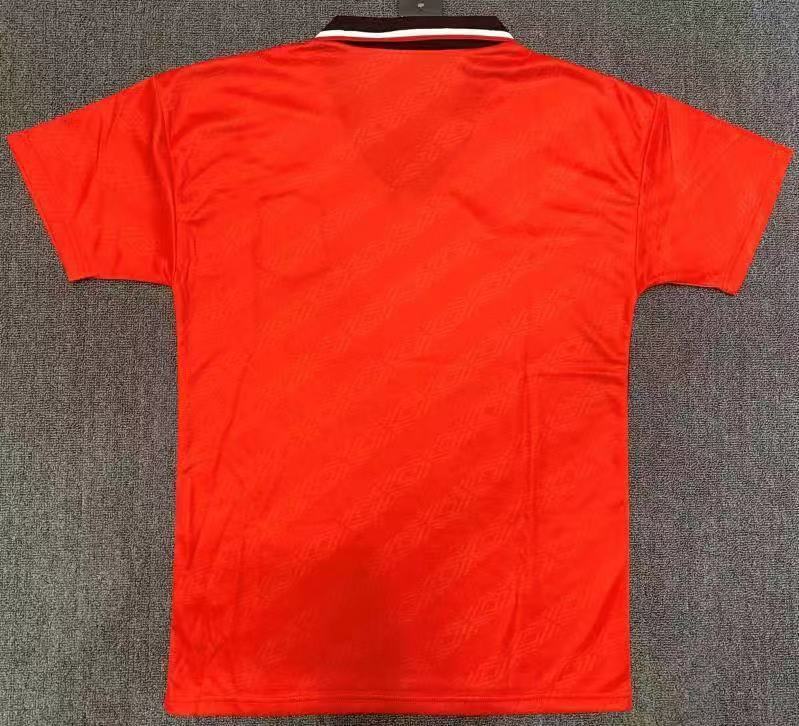 1994/95 Nottingham Forest Red Home Retro Football Jersey – Front View