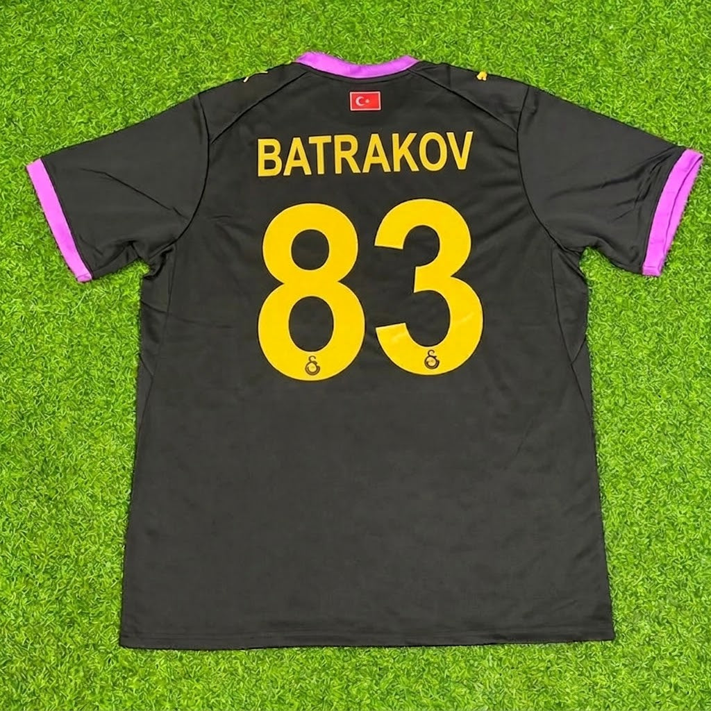 Aleksey Batrakov Galatasaray 2026-2027 New Season Football Jersey – Back View