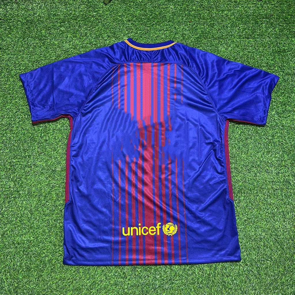 Barcelona 2017/2018 Season Football Jersey – Front View