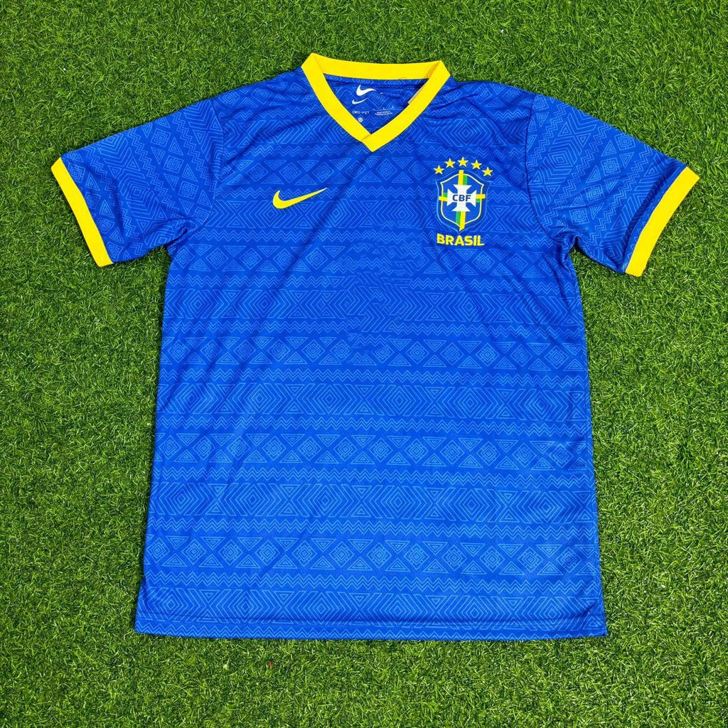 Brazil 2026 World Cup Blue New Season Football Jersey – Detailed View