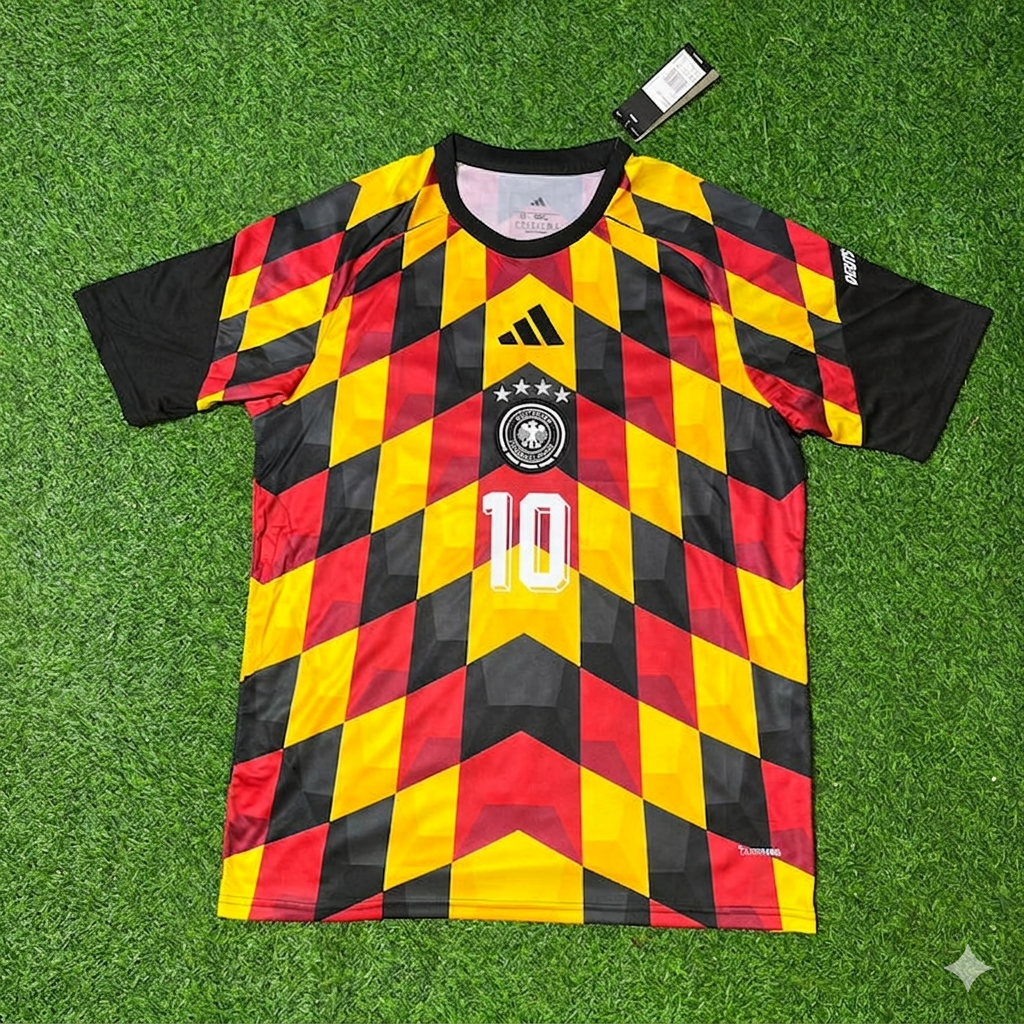 Germany 2026 World Cup Football Jersey – Jamal Musiala 10- – Front View