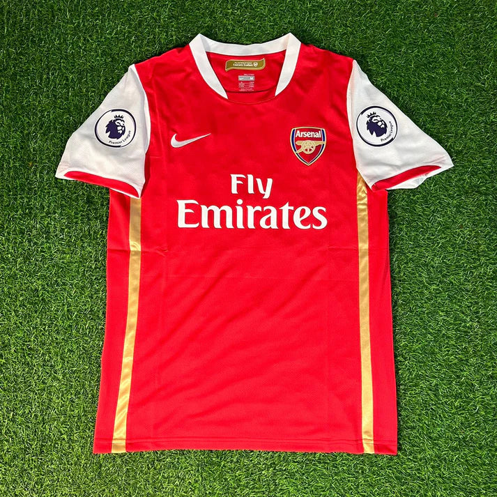 Arsenal 2006/2008 Season Retro Jersey – William Gallas #10 – Front View