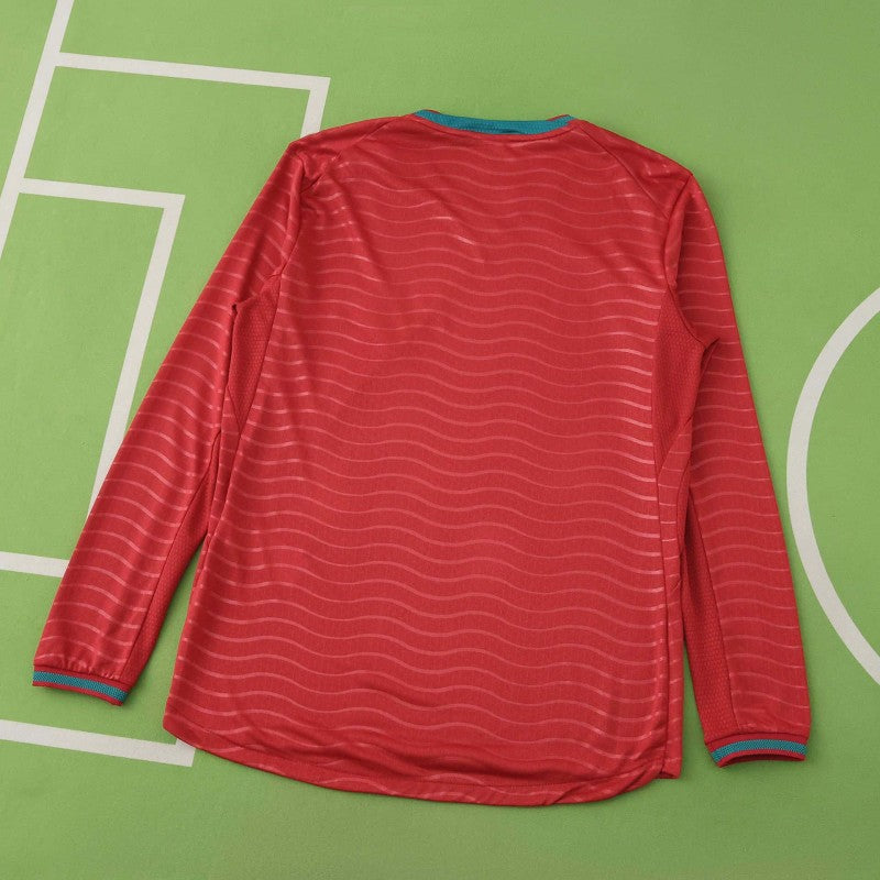 Portugal 2026 World Cup Home Long Sleeve Jersey – Front View