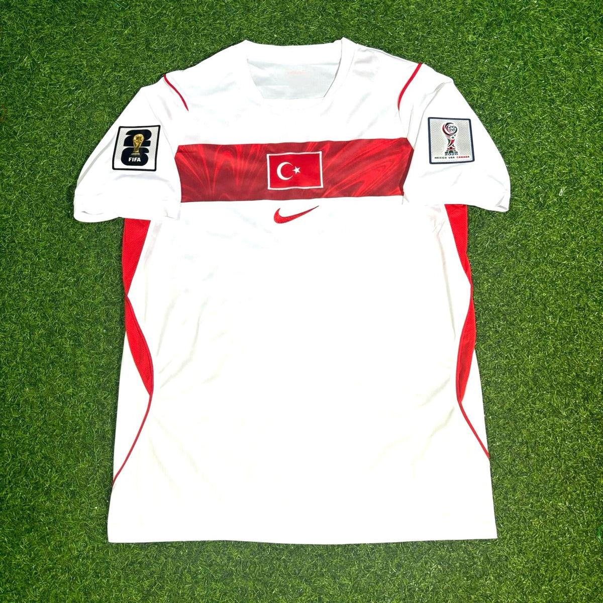Turkey Türkiye - World Cup 2026 -Away White - Jersey – Detailed View