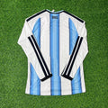 Argentina 2026 World Cup Long Sleeve Football Jersey – Back View