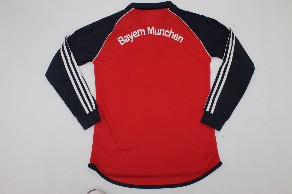 2000/01 FC Bayern München Saison Langarm Heim – Front View