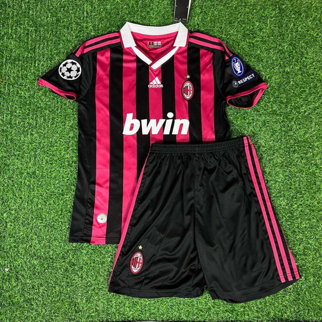 2009/10 Andrea Pirlo #21 AC Milan Retro Football Jersey – Front View