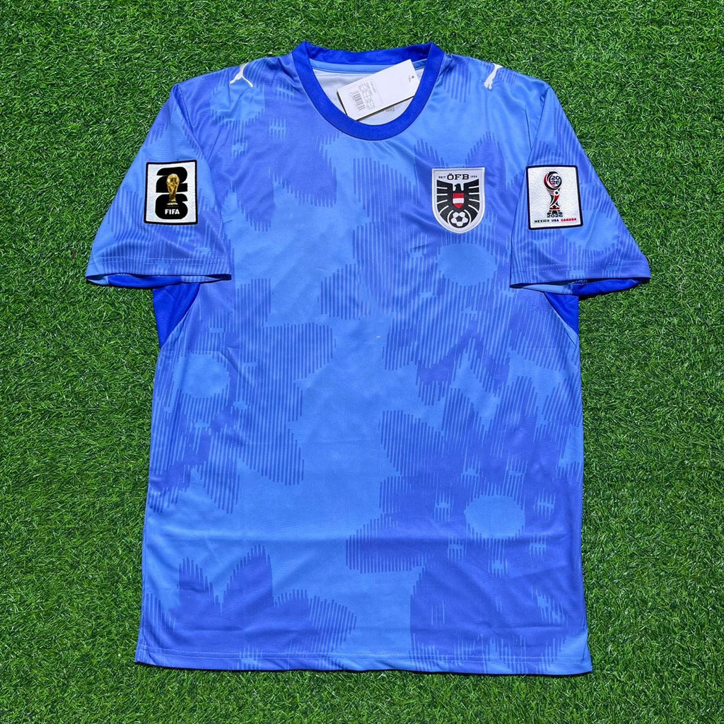 Austria 2026 World Cup Kit Jersey – Christoph Baumgartner 19- – Front View