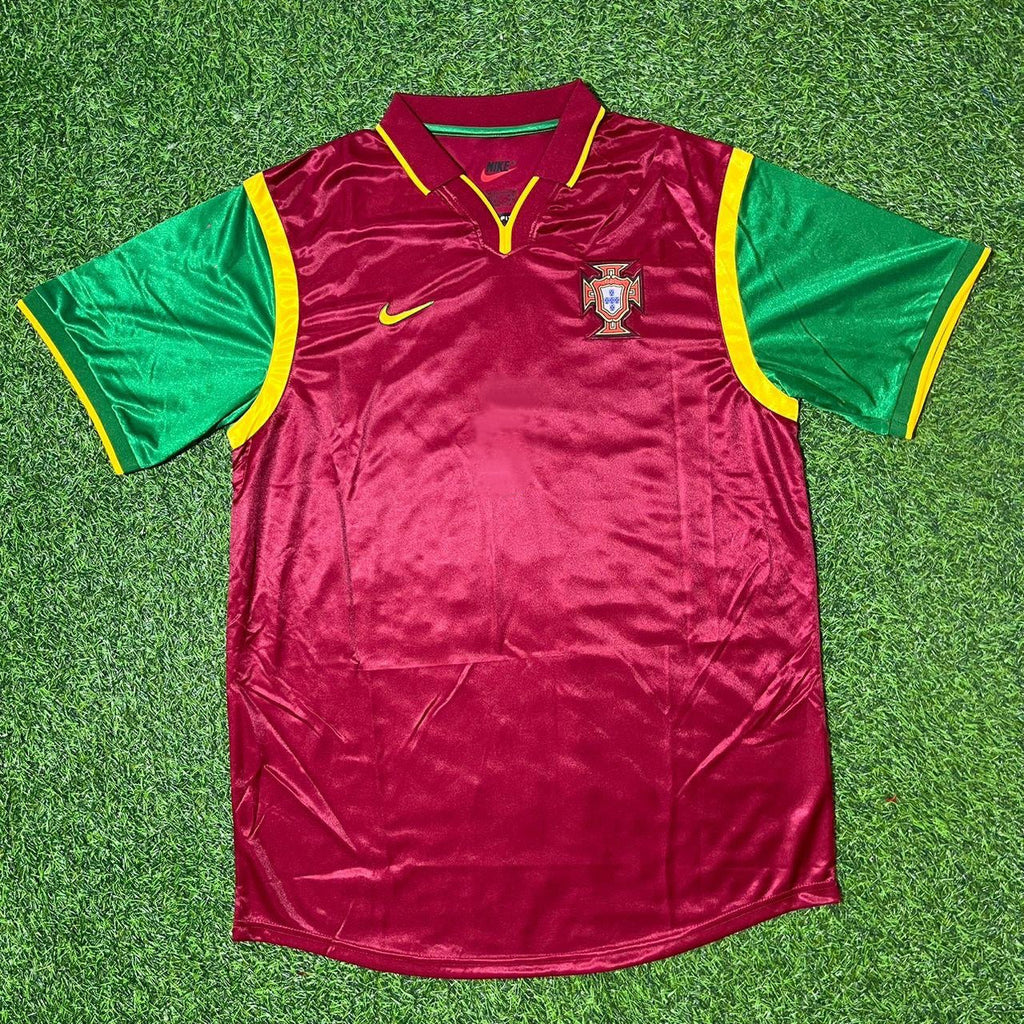 Portugal 1998 World Cup Retro Jersey – Sérgio Conceição #11 – Front View