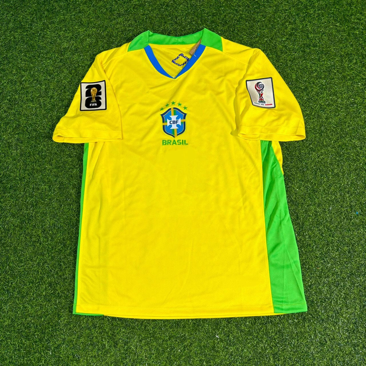 Brazil 2026 World Cup New Season Football Jersey – Neymar Jr 10 – Front View