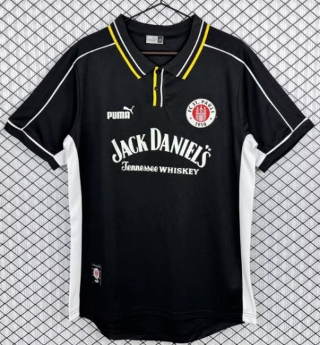 1999/00 FC St. Pauli Away Schwarz – Detailed View