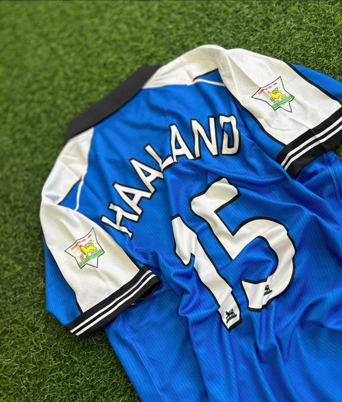 Haaland Manchester City Blue Retro Jersey – 5