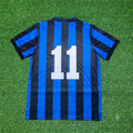 Karl-Heinz Rummenigge Inter Commemorative Retro Home Football Jersey – Back View