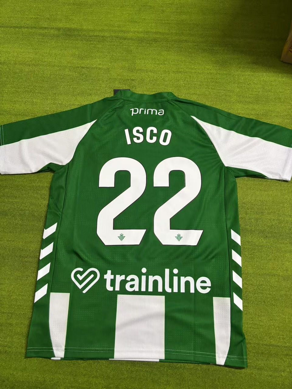 Isco Real Betis Home New Season Jersey – Back View