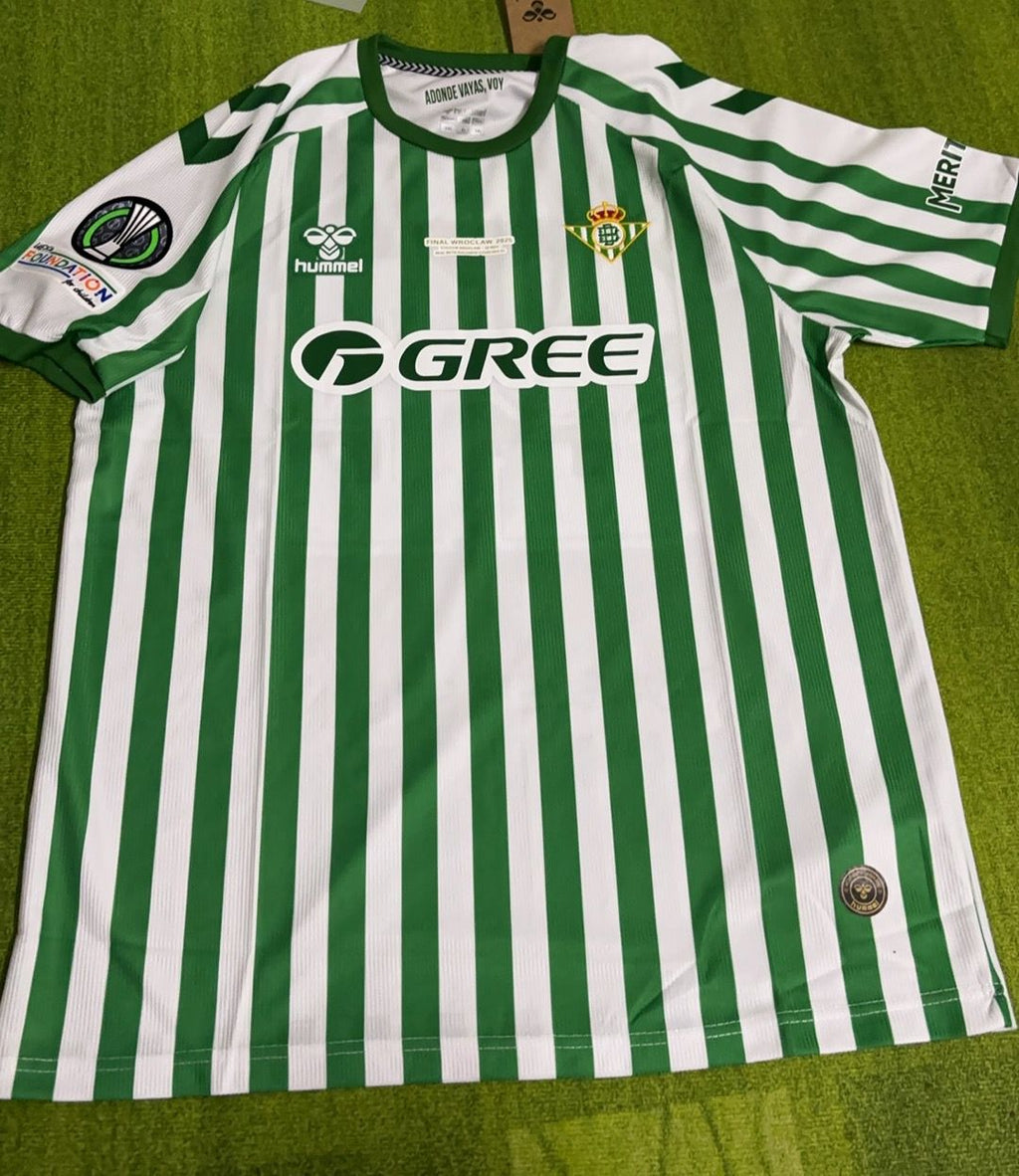 Isco Real Betis New Season Jersey – Front View