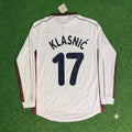 1999/00 Ivan Klasnic FC St. Pauli Long Sleeve Home Retro Football Jersey – Back View