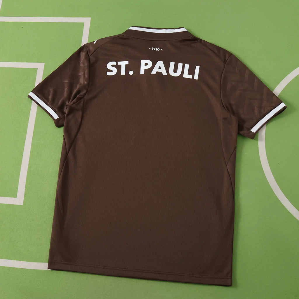 FC St.Pauli New Season 2027 Home Jersey – Back View