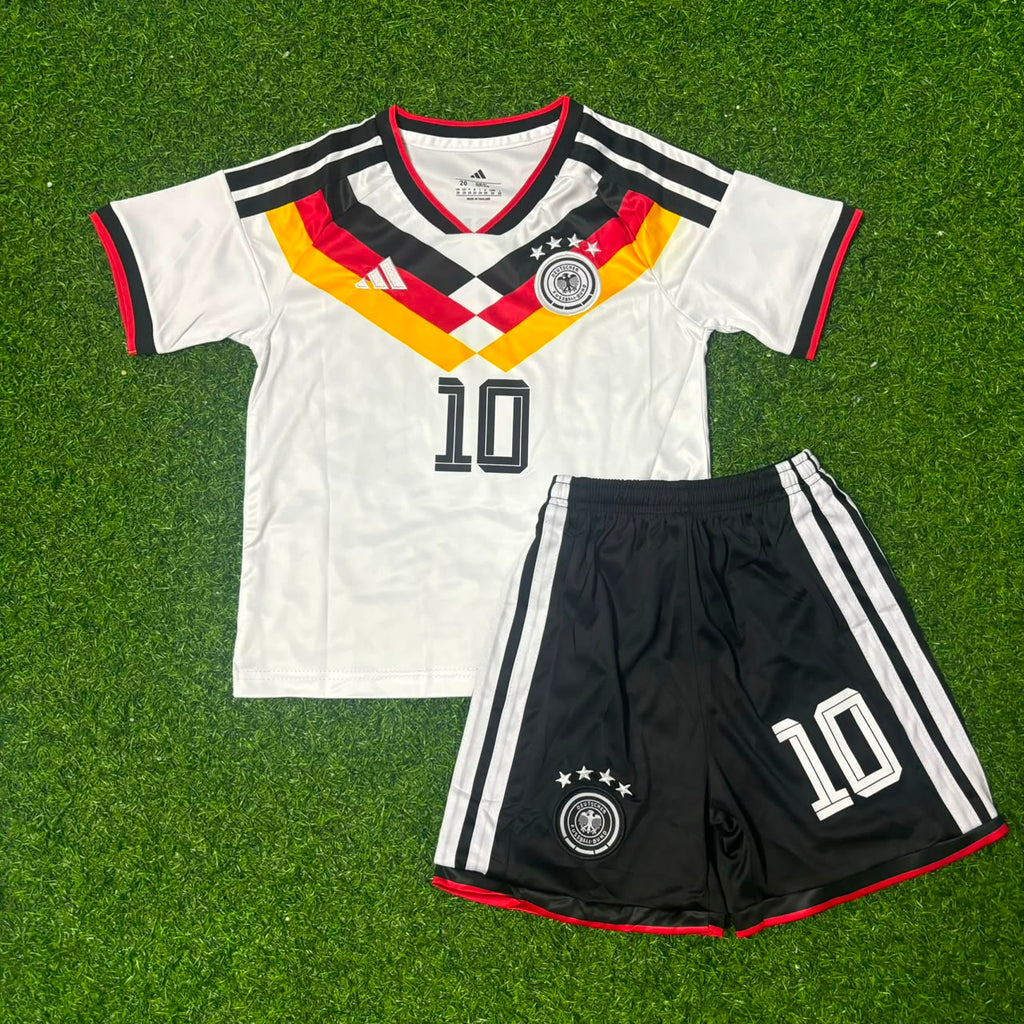 Germany 2026 World Cup Kids Home Football Jersey – Jamal Musiala 10# – Front View