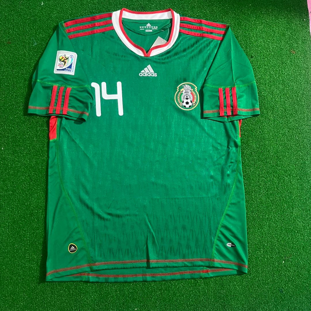 2010 Mexico World Cup Javier Hernández Chicharito Retro Football Jersey – 4