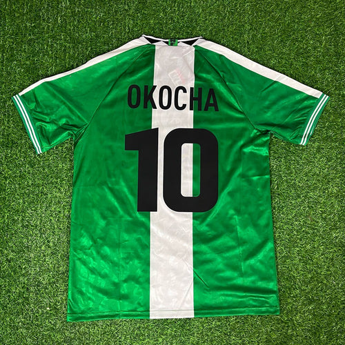 1994/96 Nigeria Retro Football Jersey – Jay-Jay Okocha 10 – Back View