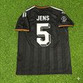 2002 Germany World Cup Jens Nowotny Black Special Retro Football Jersey – Back View