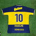 Juan Roman Riquelme Boca Juniors 1998/99 Retro Football Jersey – Back View