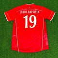 Julio Baptista Sevilla 2003/2004 Red Home Retro Football Jersey – Back View