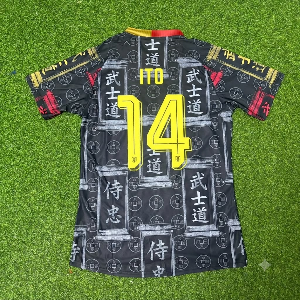 Junya Ito Japan Commemorative Football Jersey – Back View