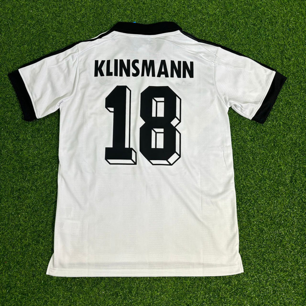 Jürgen Klinsmann Deutschland 1992 Retro Polo – Back View