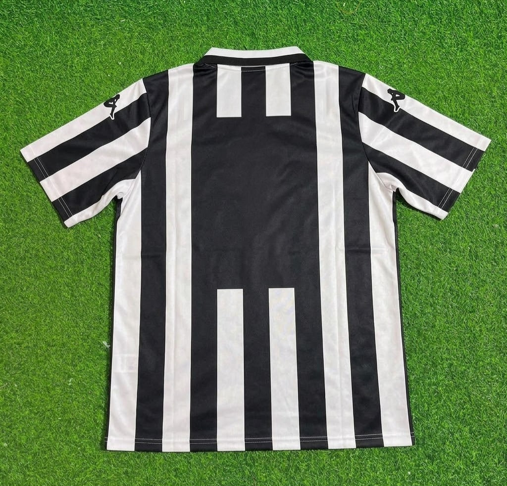 Juventus 1996 1997 Retro Football Jersey Kit – Back View