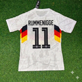 Karl-Heinz Rummenigge #11 Germany Deutschland Special Edition Football Jersey – Back View