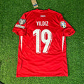 Kenan YILDIZ Turkey Turkiye Football Jersey – Back View