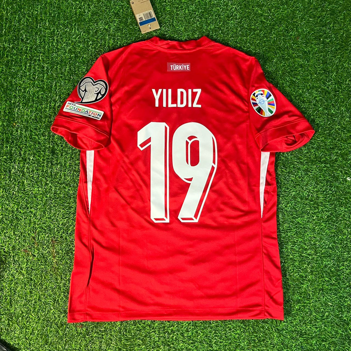 Kenan YILDIZ Turkey Turkiye Football Jersey – Back View
