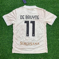 Kevin de Bruyne Napoli White New Football Jersey – Back View