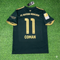 2021/22 Kingsley Coman Bayern Munich Oktoberfest Green Special Edition Football Jersey – Back View