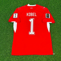 2026 Switzerland World Cup Gregor Kobel 1- Football Jersey – Back View