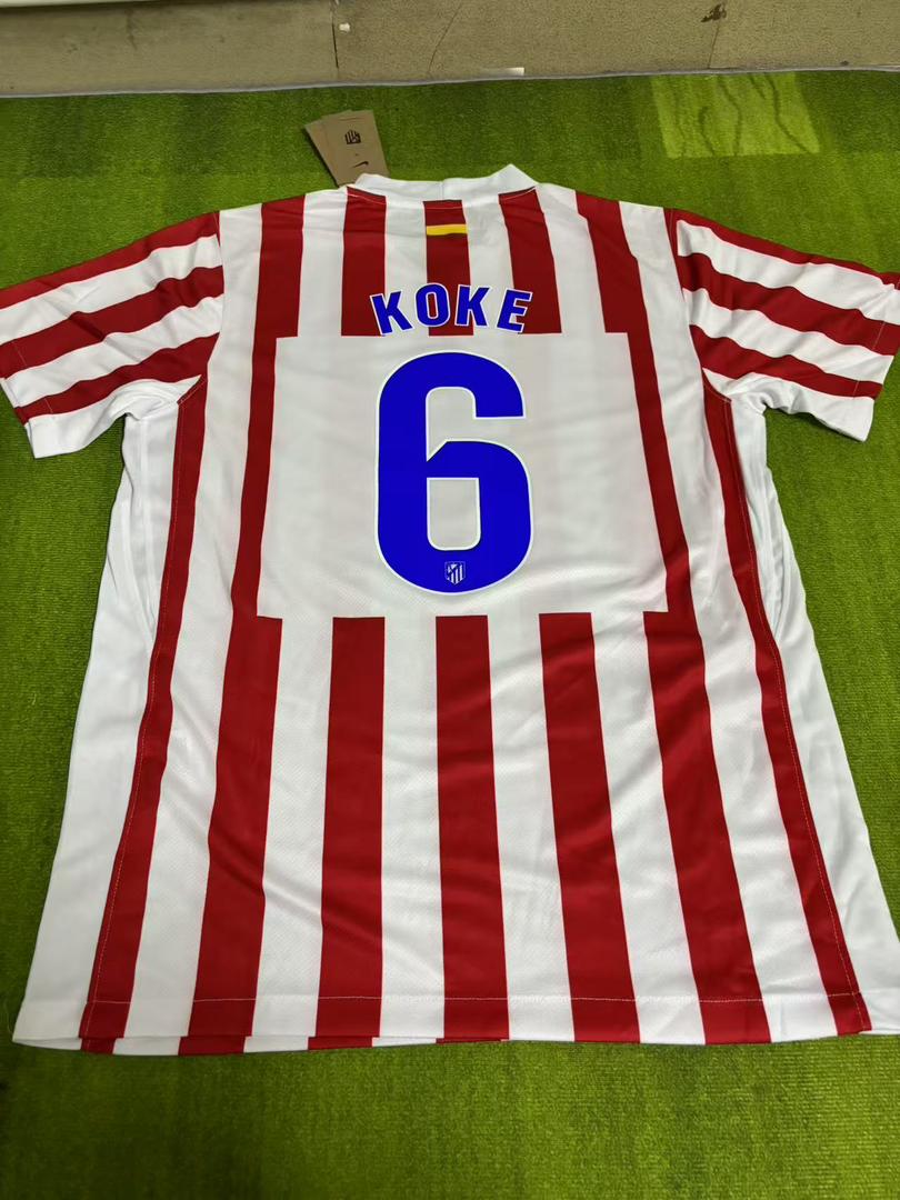 Koke Atletico Madrid Football Jersey – Front View