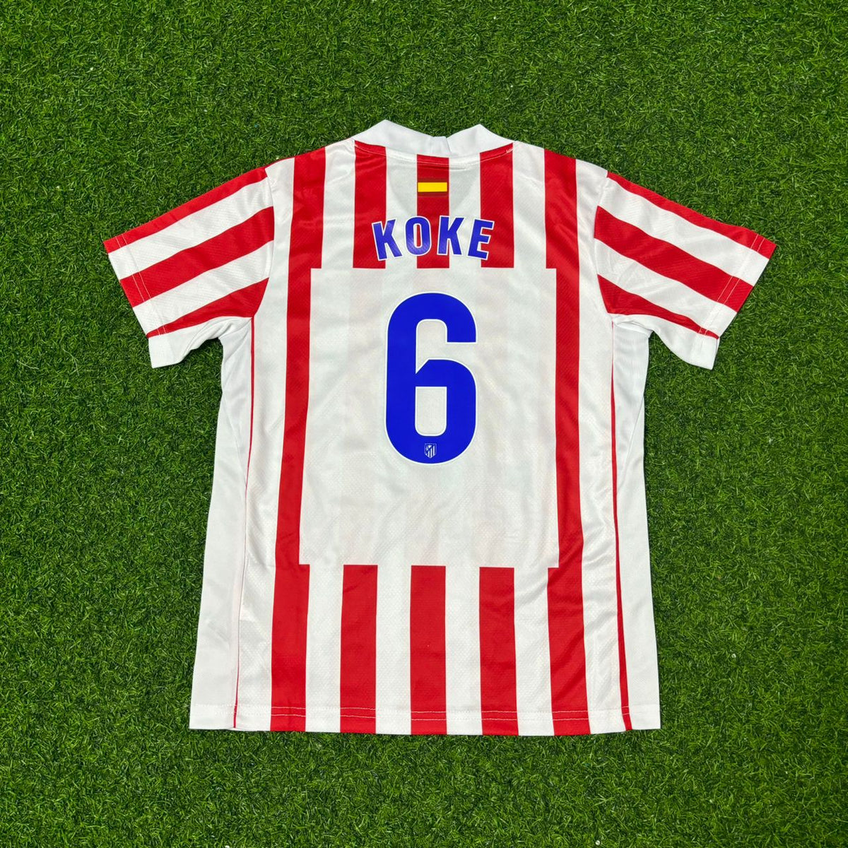 Koke Atletico Madrid Football Jersey – Back View