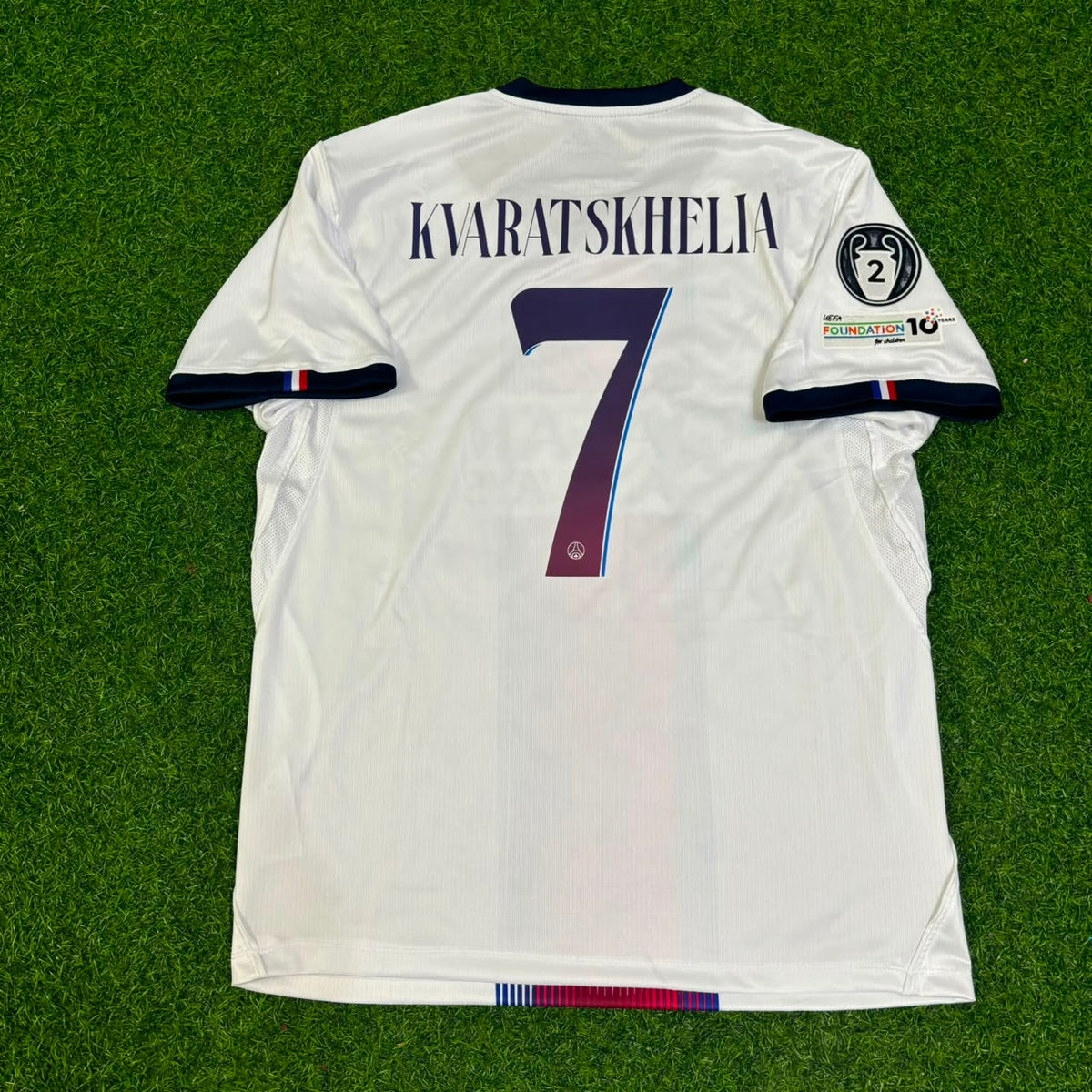 Kvara Khvicha Kvaratskhelia #7 New Season Jersey – | | – Back View