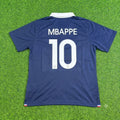 Kylian Mbappe #10 France Retro Football Jersey – Back View