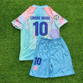 Lamine Yamal Barcelona Miami Sunset New Season 2026 Kids Jersey Kinder – Back View